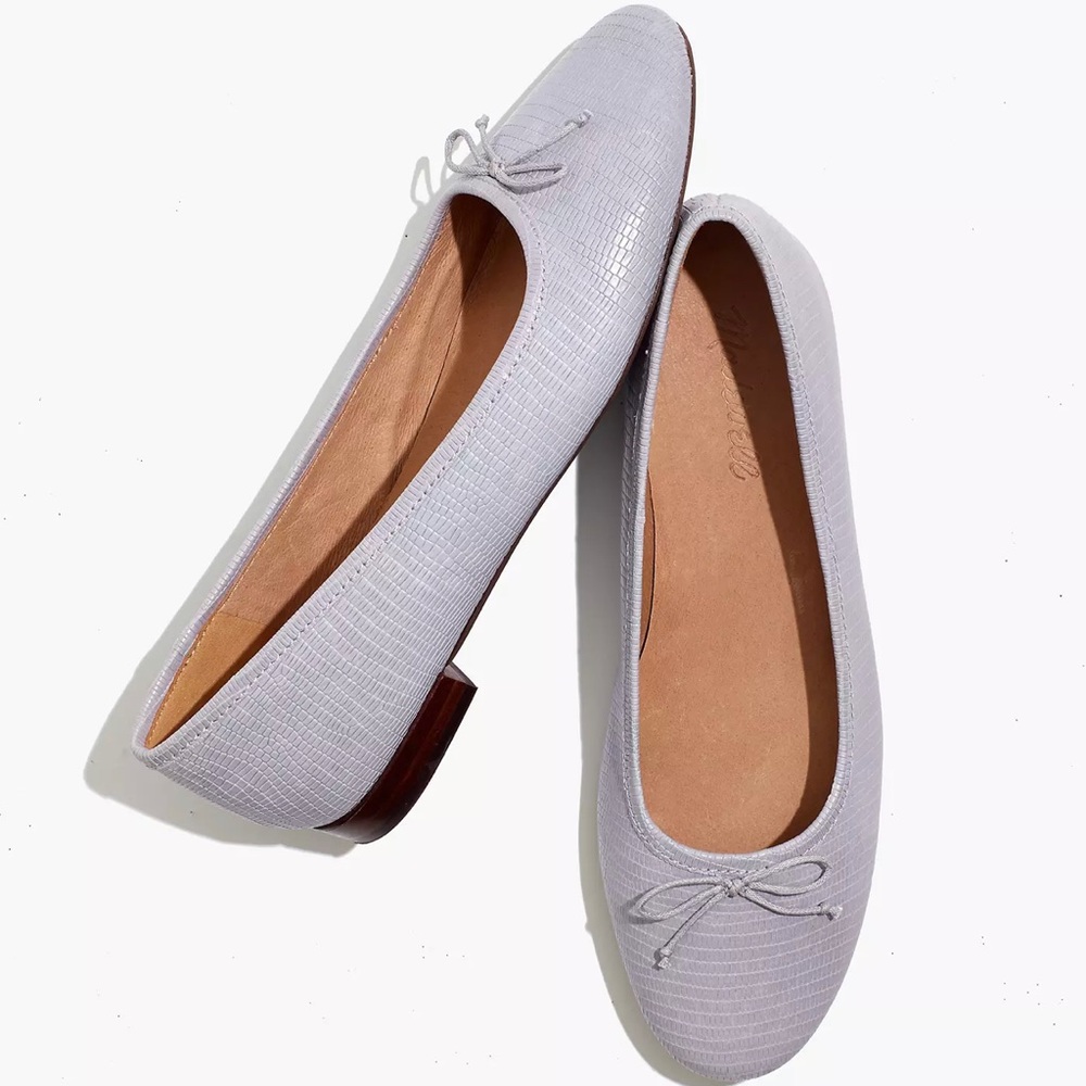 Madewell Light Gray Flats